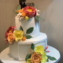 All types of orders are taken. My speciality includes designer cakes for weddings,birthdays,anniversary....
COOKING AND BAKING IS MY PASSION.MY INSPIRATION FOR COOKING AND BAKING WAS FROM CHILDHOOD AND SCHOOLING WHERE I HAD COOKING CLASSES IN SCHOOL IN MALAYSIA. ALL MY CAKES ARE SAFE WITH NO PRESERVATIVES.